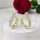 Orecchino GOLDFILLED antiallergico 17 mm colore 14K