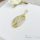 Pendente GOLDFILLED antiallergico 30mm colore 18K