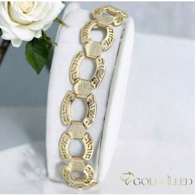 Bracciale GOLDFILLED antiallergico 19cm/14mm colore 14K