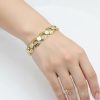 Bracciale GOLDFILLED antiallergico 19cm/14mm colore 14K