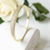 Bracciale GOLDFILLED antiallergico 7-4mm colore  (14K) diametro 60mm "apribile"