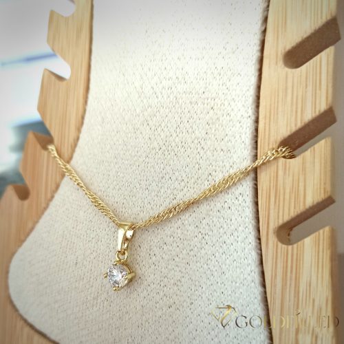 Cavigliera GOLDFILLED 27cm/2mm colore 14K