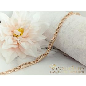 Bracciale GOLDFILLED antiallergico 19/6mm 18K colore 18K