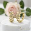 Orecchino GOLDFILLED antiallergico 15mm colore 18K