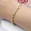 Bracciale GOLDFILLED antiallergico 19cm/5mm colore 14K