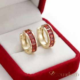 Orecchino GOLDFILLED antiallergico 19mm colore 18K