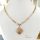 Collana GOLDFILLED antiallergica 60cm/4mm + Pendente colore 18K