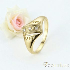 Anello GOLDFILLED antiallergico, diverse misure colore 14K