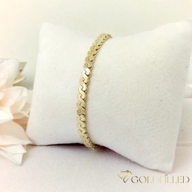 Bracciale GOLDFILLED antiallergico 19 cm /4mm colore 14K