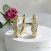 Orecchino GOLDFILLED antiallergico 16mm colore 18K
