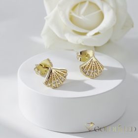 Orecchino GOLDFILLED antiallergico 9mm colore 14K