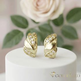 Orecchino GOLDFILLED antiallergico 9mm colore 14K