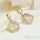 Orecchini GOLDFILLED antiallergici 38mm colore 14K