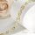 Bracciale GOLDFILLED antiallergico 19cm/7mm colore 14K
