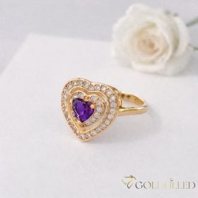 Anello GOLDFILLED antiallergico, diverse misure colore 18K