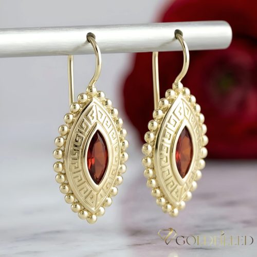 Orecchini GOLDFILLED antiallergici 46mm colore 14K
