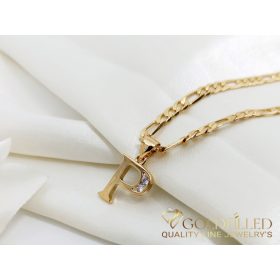 Collana GOLDFILLED antiallergica 50cm/3,8mm colore 18K