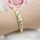 Bracciale GOLDFILLED antiallergico 19cm/10mm colore 14K