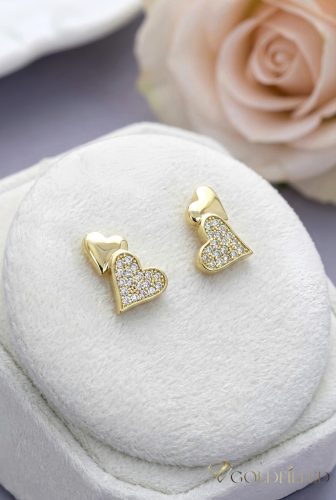 Orecchino GOLDFILLED antiallergico 11mm colore 14K