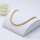 Collana GOLDFILLED  "Bismarck" antiallergica 50cm/4mm colore 18K