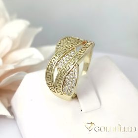 Anello GOLDFILLED antiallergico, diverse misure colore 14K