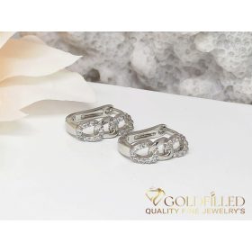 Orecchino GOLDFILLED antiallergico 18mm