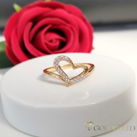 Anello GOLDFILLED antiallergico, diverse misure colore 18K