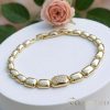 Bracciale GOLDFILLED antiallergico 19cm/9mm colore 14K