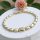 Bracciale GOLDFILLED antiallergico 19cm/9mm colore 14K