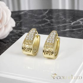 Orecchino GOLDFILLED antiallergico 25 mm colore 14K