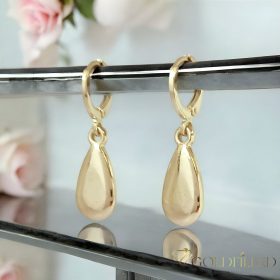 Orecchini GOLDFILLED antiallergici 32mm colore 14K