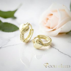Orecchino GOLDFILLED antiallergico 14mm colore 14K 