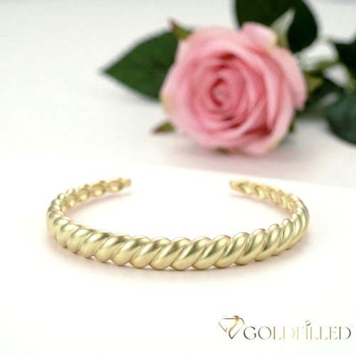 Bracciale GOLDFILLED antiallergico 4-10mm colore  (14K) diametro 60mm 