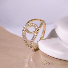 Anello GOLDFILLED antiallergico, diverse misure colore 18K