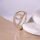 Anello GOLDFILLED antiallergico, diverse misure colore 18K