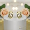Orecchino GOLDFILLED antiallergico 18mm colore 18K