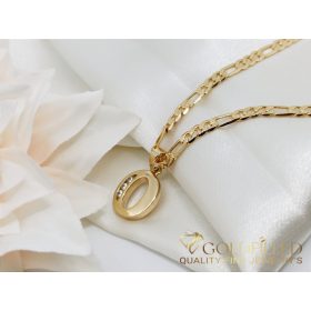 Collana GOLDFILLED antiallergica 50cm/3,8mm colore 18K