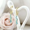Orecchini GOLDFILLED antiallergici 42mm colore 14K