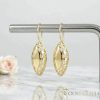 Orecchini GOLDFILLED antiallergici 38mm colore 14K