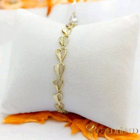 Bracciale GOLDFILLED antiallergico 17cm/6mm colore 14K