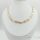Collana GOLDFILLED antiallergica 45 cm/ 7,2 mm colore multicolore 18K