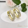 Orecchino GOLDFILLED antiallergico 20mm colore 18K