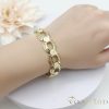 Bracciale GOLDFILLED antiallergico 17,5cm/14mm colore 14K