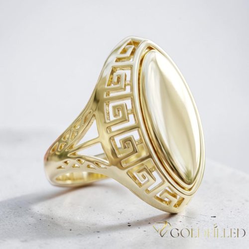 Anello GOLDFILLED antiallergico, diverse misure colore 14K