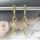 Orecchini GOLDFILLED antiallergici 50mm colore 14K