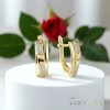 Orecchino GOLDFILLED antiallergico 17mm colore 18K