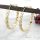 Orecchini GOLDFILLED antiallergici 35mm colore 14K