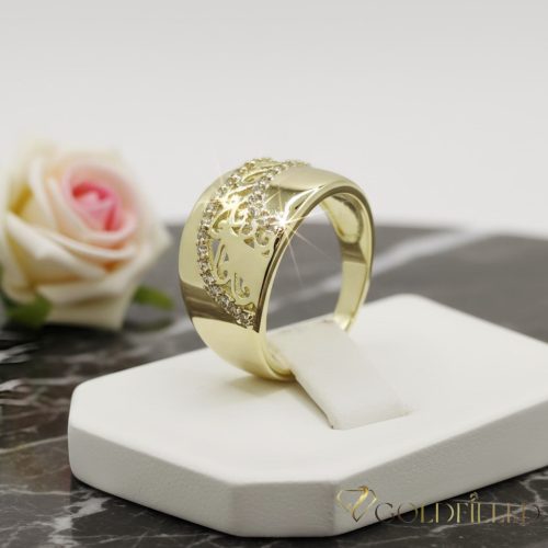 Anello GOLDFILLED antiallergico, diverse misure colore 14K