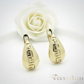 Orecchino GOLDFILLED antiallergico 14mm colore 14K 