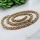 GOLDFILLED collana in acciaio inox 60cm/7mm	